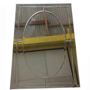 Glass Framed Beveled Mirror Sarla MG 004089