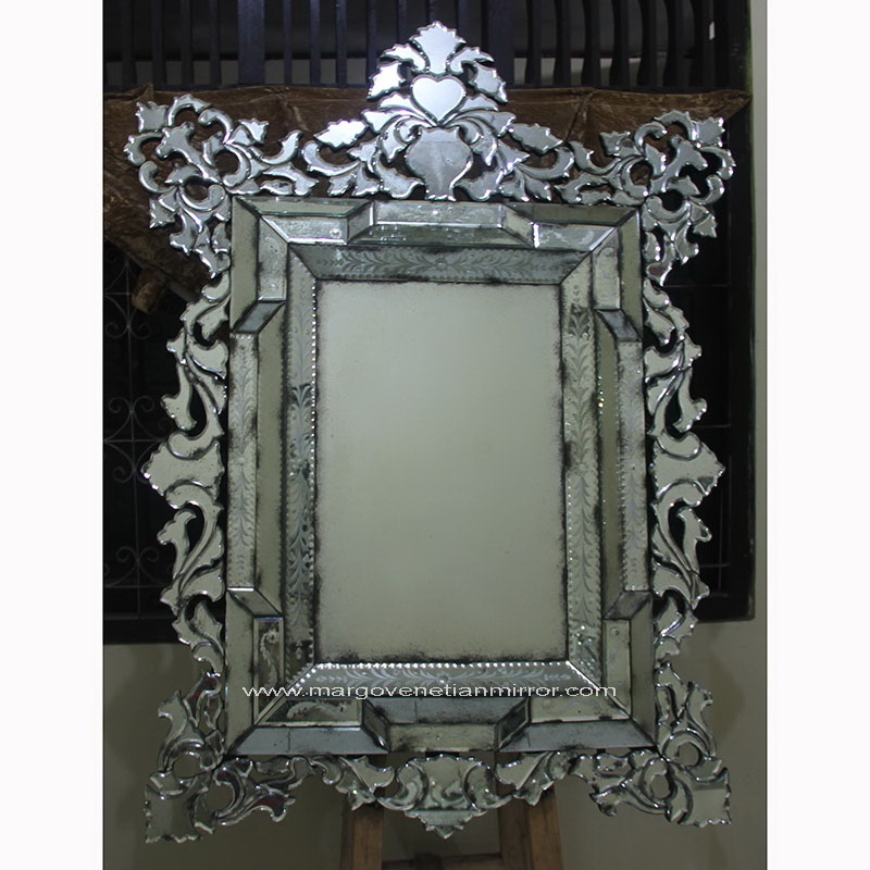 Antique Oak Mirror Beveled Glass Ideas