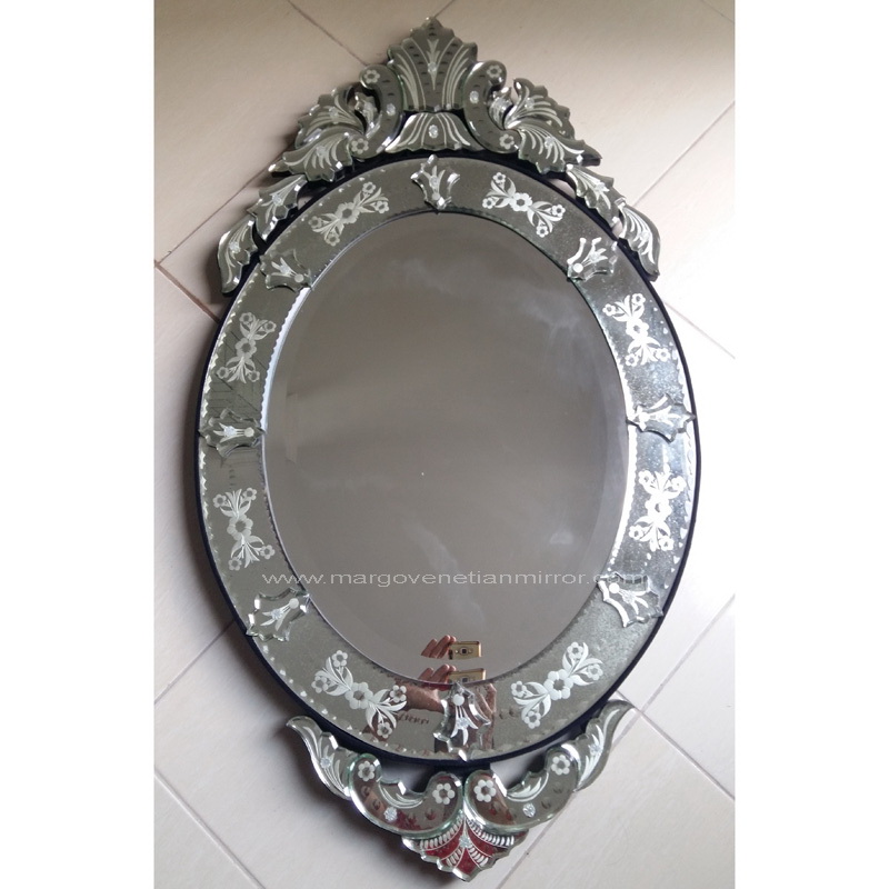 Venetian glass vanity mirrors