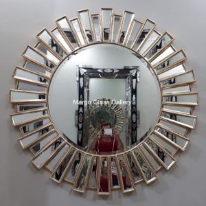 Sunburst Wall Mirror Round Dhelisa MG 004570
