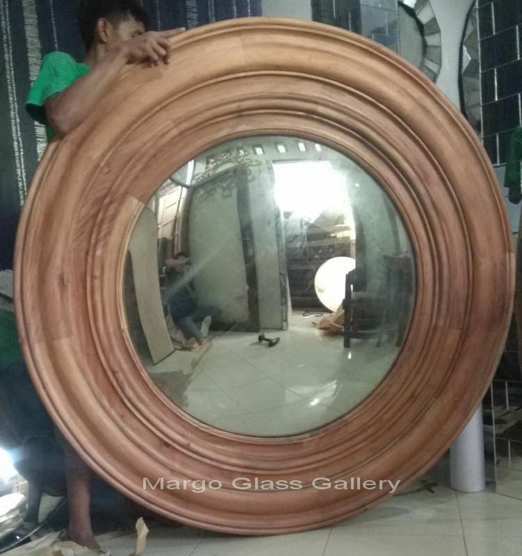 convex round mirror