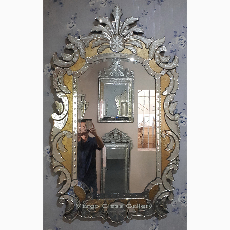Venetian mirror bathroom