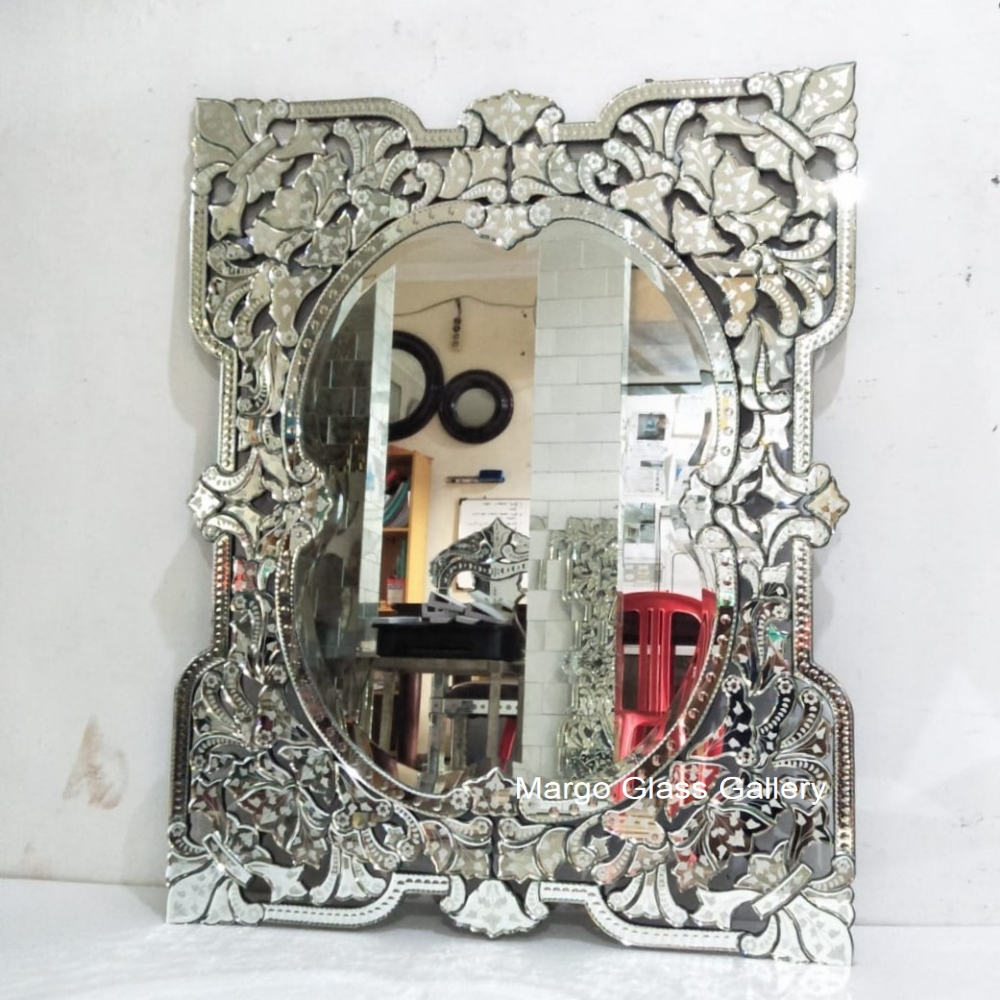 venetian glass mirror