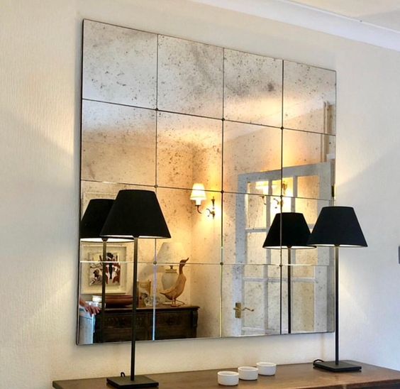 Antique Style Mirror Create a Luxurious Home Without Major Renovations
