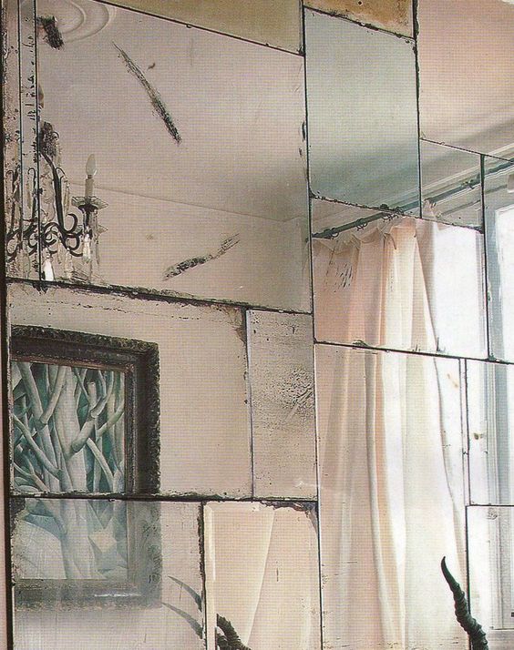 Make your home look like the 80s with Antique Mirror Wall