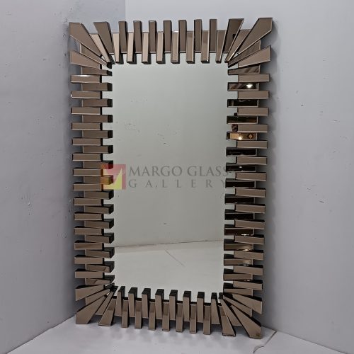 Modern Sunburn Rectangular Mirror MG 004797 