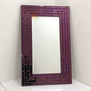 Modern Wall Mirror List Purple