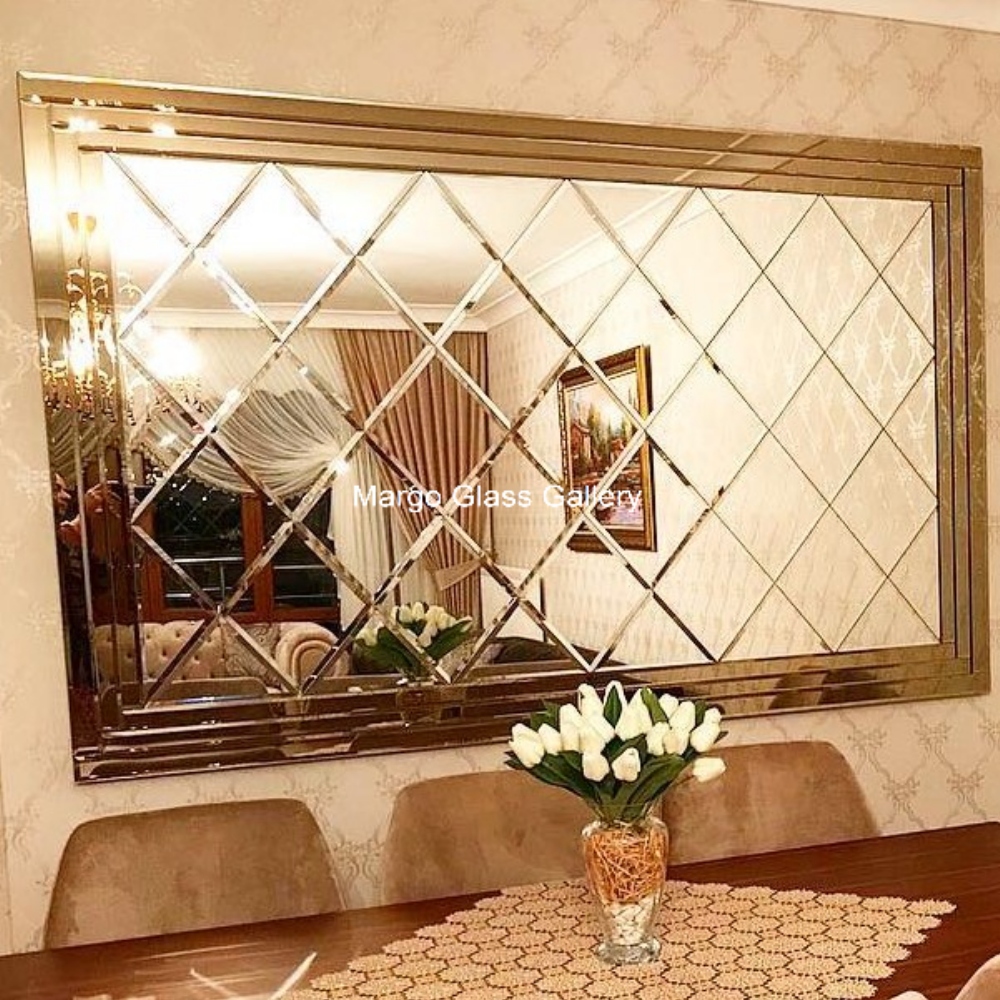Optimize Limited Space with Illusory Beauty with The Role of Bevel Mirrors in Interior Design