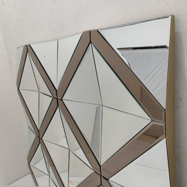 Wall Mirror 3D Square