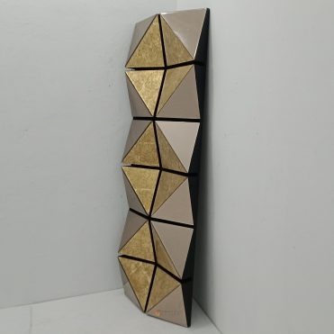 Recta 3D Verre Eglomise Wall Mirror