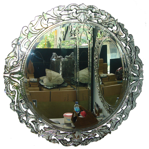 Round Venetian Mirror